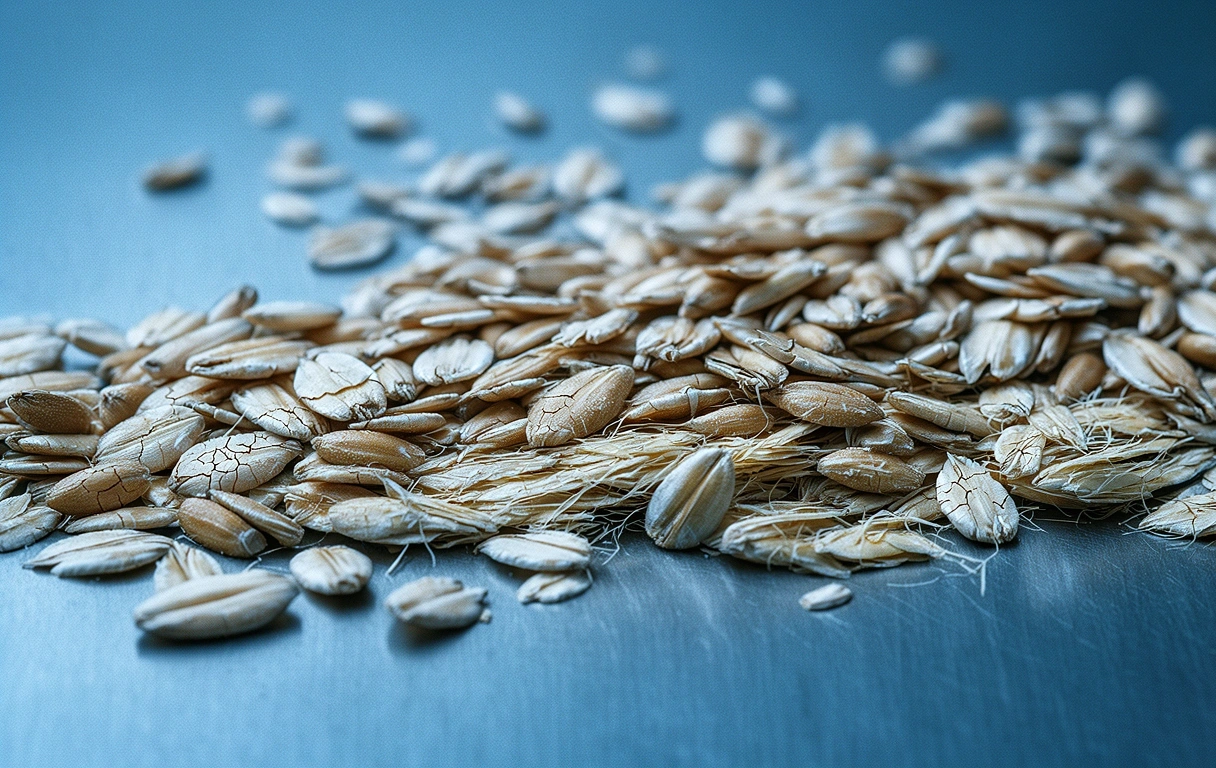 Macro view of nutritional minerals