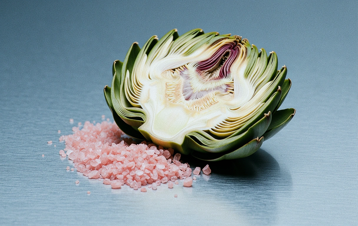 Macro nutritional elements on steel surface